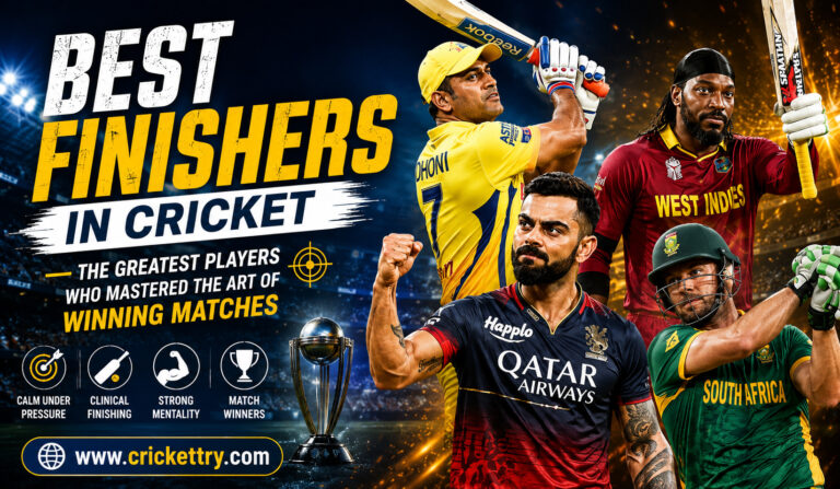 Best Finishers in Cricket The Greatest Players Who Mastered the Art of Winning Matches