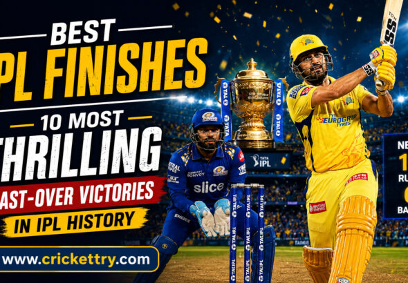 Best IPL Finishes 10 Most Thrilling Last-Over Victories in IPL History
