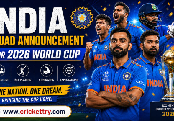 India Squad Announcement for 2026 World Cup Full Team List, Players, Strengths and Expectations