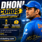 MS Dhoni Records A Look at the Greatest Achievements of India's Legendary Captain