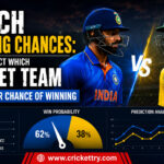 Match Winning Chances How to Predict Which Cricket Team Has a Better Chance of Winning