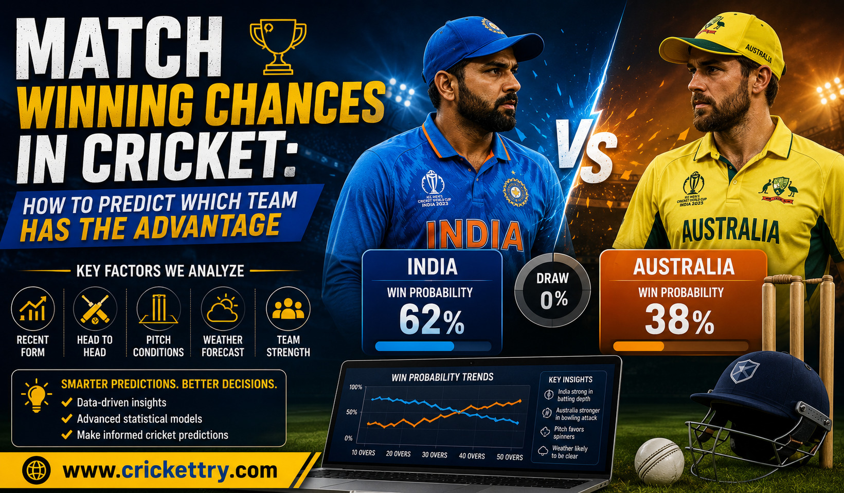 Match Winning Chances in Cricket How to Predict Which Team Has the Advantage