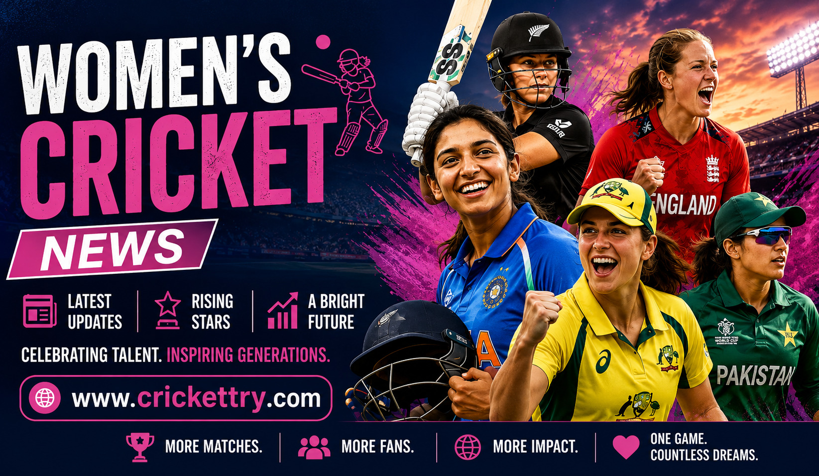 Women's Cricket News Latest Updates, Rising Stars, and the Bright Future of Women's Cricket