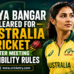 Anaya Bangar Cleared for Australia Cricket After Eligibility Rules