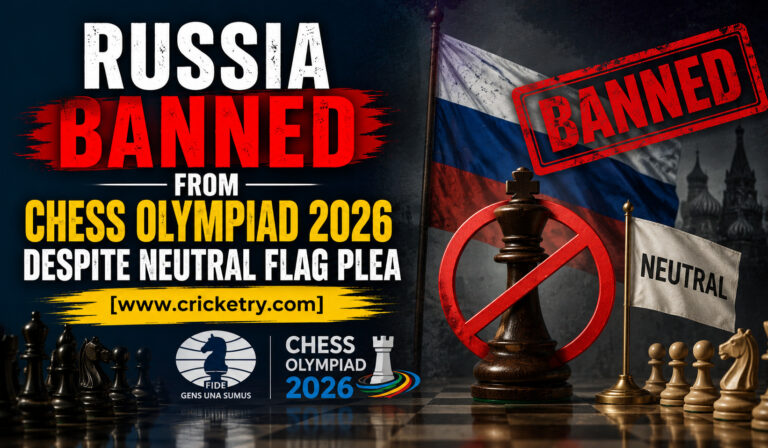 Russia Banned From Chess Olympiad Despite Neutral Flag Plea