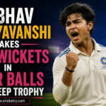 Vaibhav Sooryavanshi Takes Two Wickets in Duleep Trophy